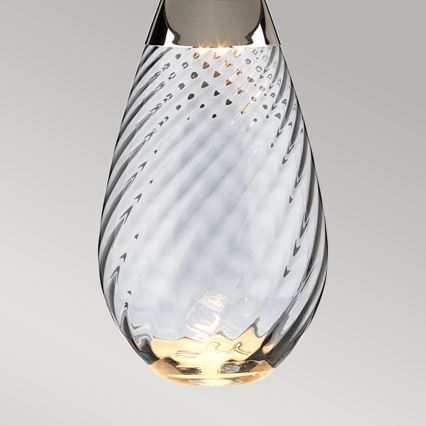 Elstead - LED Stona lampa LENA 1xE27/60W/230V + 1xGU10/7W 60,5cm plava/bela