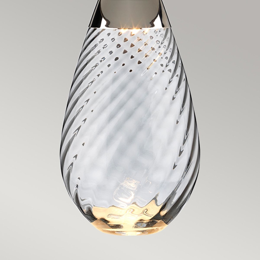 Elstead - LED Stona lampa LENA 1xE27/60W/230V + 1xGU10/7W 60,5cm plava/bela