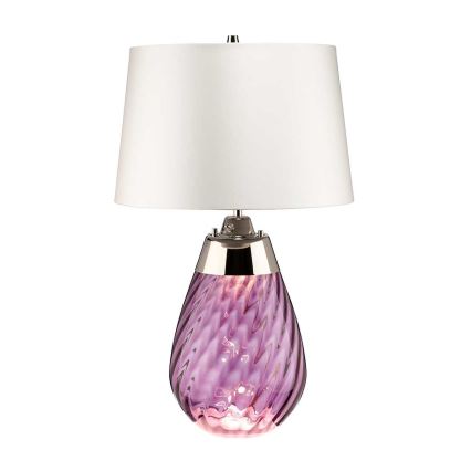 Elstead - Stona lampa LENA 1xE27/60W/230V roze