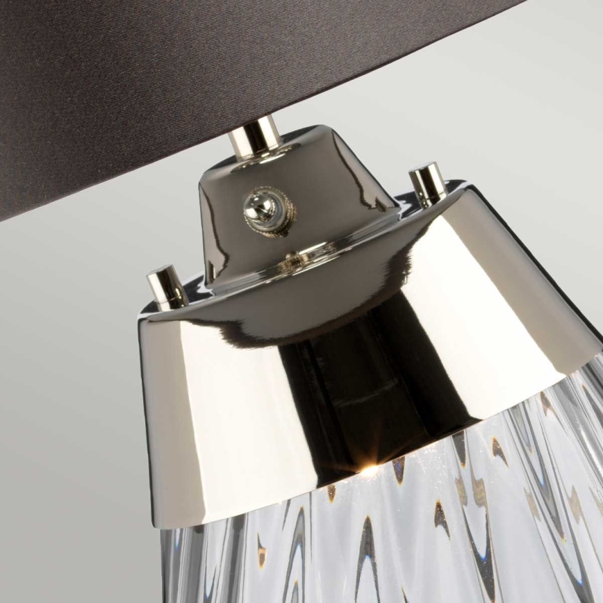 Elstead - LED Stona lampa LENA 1xE27/60W/230V + 1xGU10/7W 60,5 cm sivo