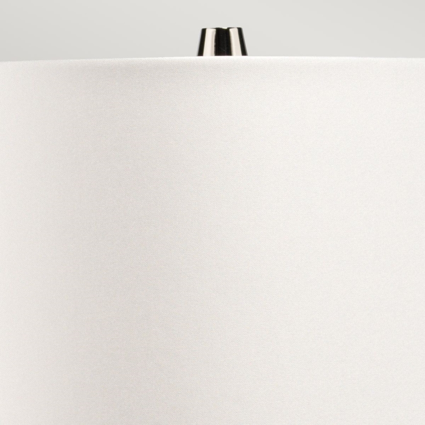 Elstead - LED Stona lampa LENA 1xE27/60W/230V + 1xGU10/7W 60,5 cm bela