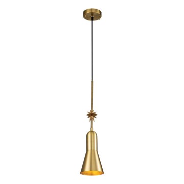 Elstead - Luster na sajli ETOILE 1xE27/60W/230V pr. 13,3 cm zlatna