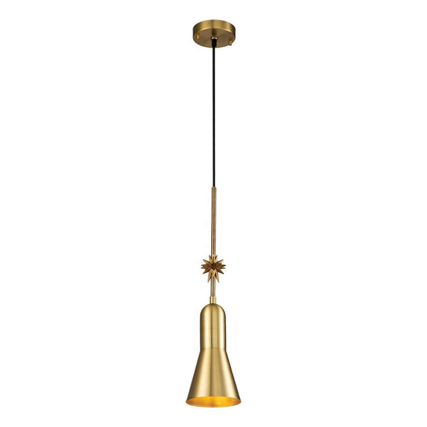 Elstead - Luster na sajli ETOILE 1xE27/60W/230V pr. 13,3 cm zlatna