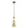 Elstead - Luster na sajli ETOILE 1xE27/60W/230V pr. 13,3 cm zlatna
