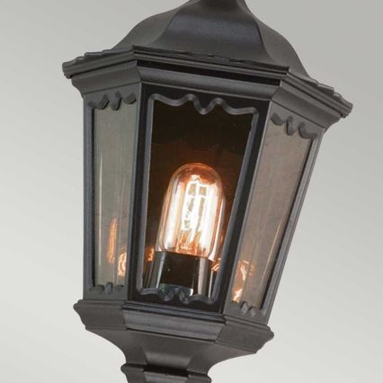 Elstead - Spoljašnje zidno svetlo MEDSTEAD 1xE27/60W/230V IP44 crno