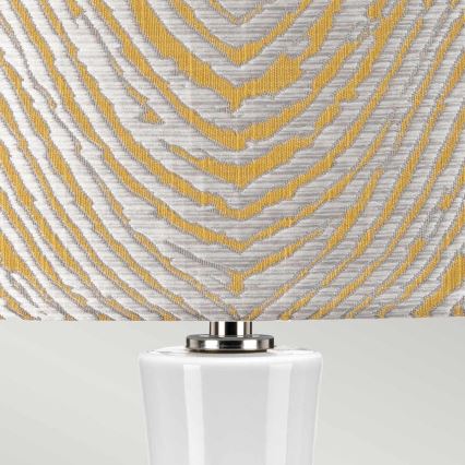 Elstead - Stona lampa MILO 1xE27/60W/230V sivo/zlatna