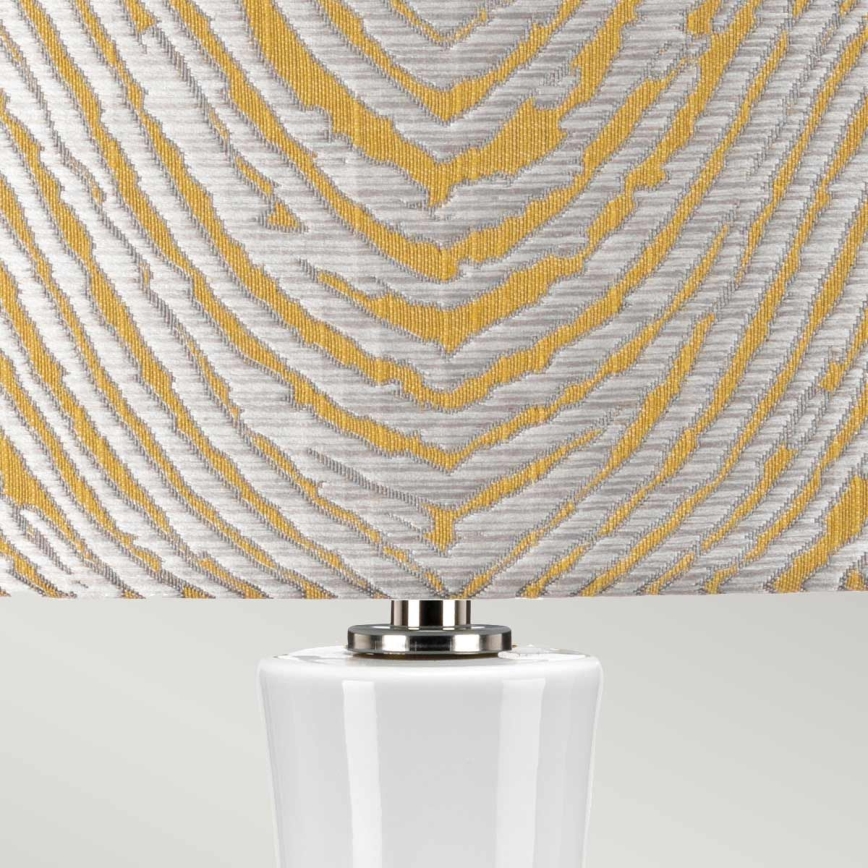 Elstead - Stona lampa MILO 1xE27/60W/230V sivo/zlatna