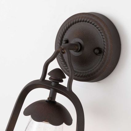 Elstead - Spoljašnja zidna lampa MINERS 1xE27/60W/230V IP44