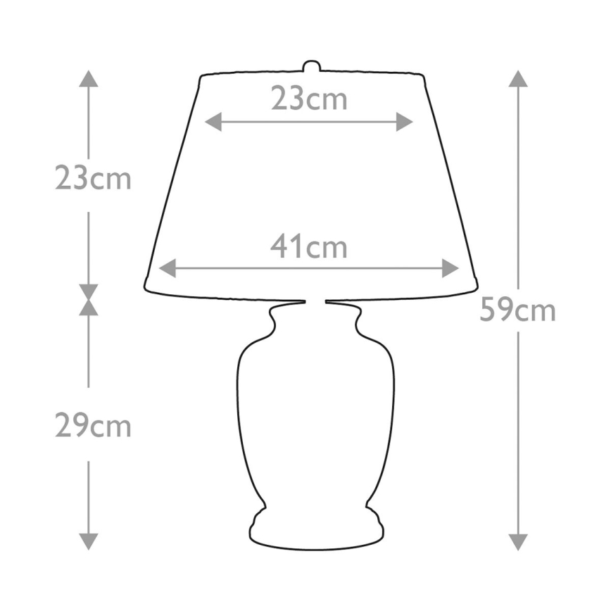 Elstead - Stona lampa MORRIS 1xE27/60W/230V