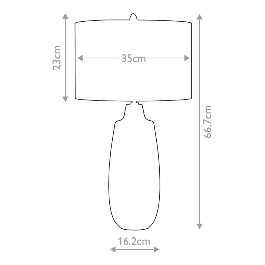 Elstead - Stona lampa NEWHAM 1xE27/60W/230V