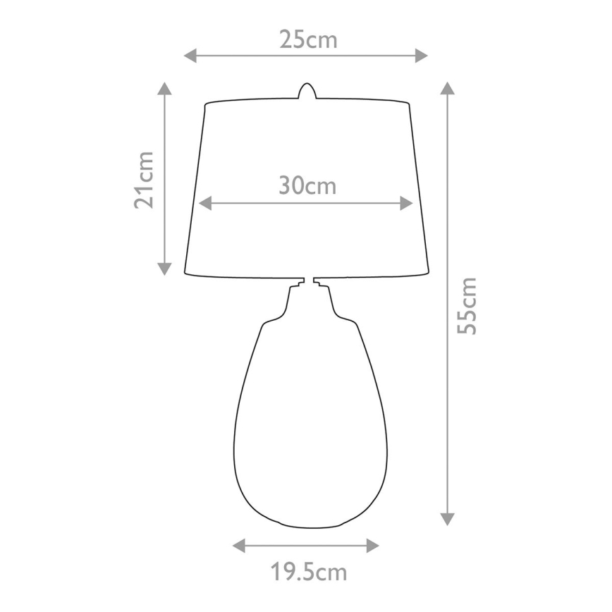 Elstead - Stona lampa NEWHAM 1xE27/60W/230V