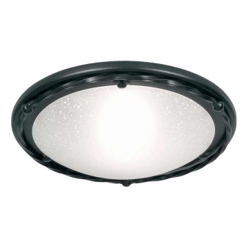 Elstead - plafonsko svetlo PEMBROKE 1xE27/60W/230V crno