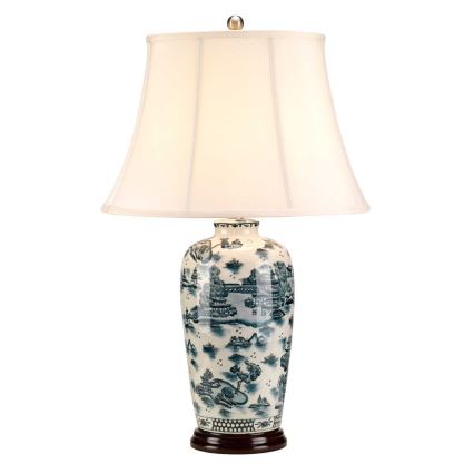 Elstead - Stona lampa plavo TRADITIONAL 1xE27/60W/230V
