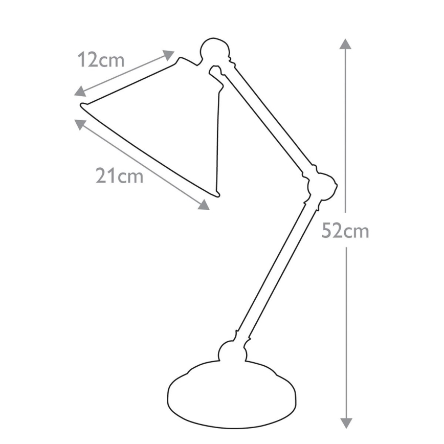 Elstead - Stona lampa PROVENCE ELEMENT 1xE27/60W/230V crno