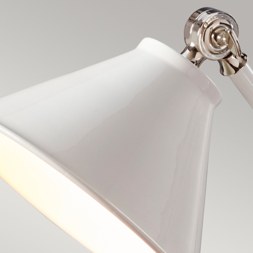 Elstead - Stona lampa PROVENCE ELEMENT 1xE27/60W/230V bela