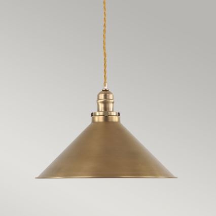 Elstead - Luster na sajli PROVENCE 1xE27/60W/230V zlatna