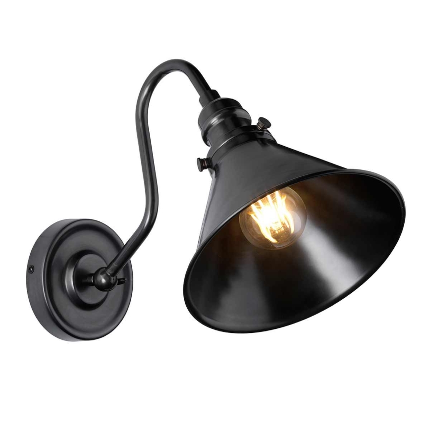 Elstead - Zidna lampa PROVENCE 1xE27/60W/230V crno