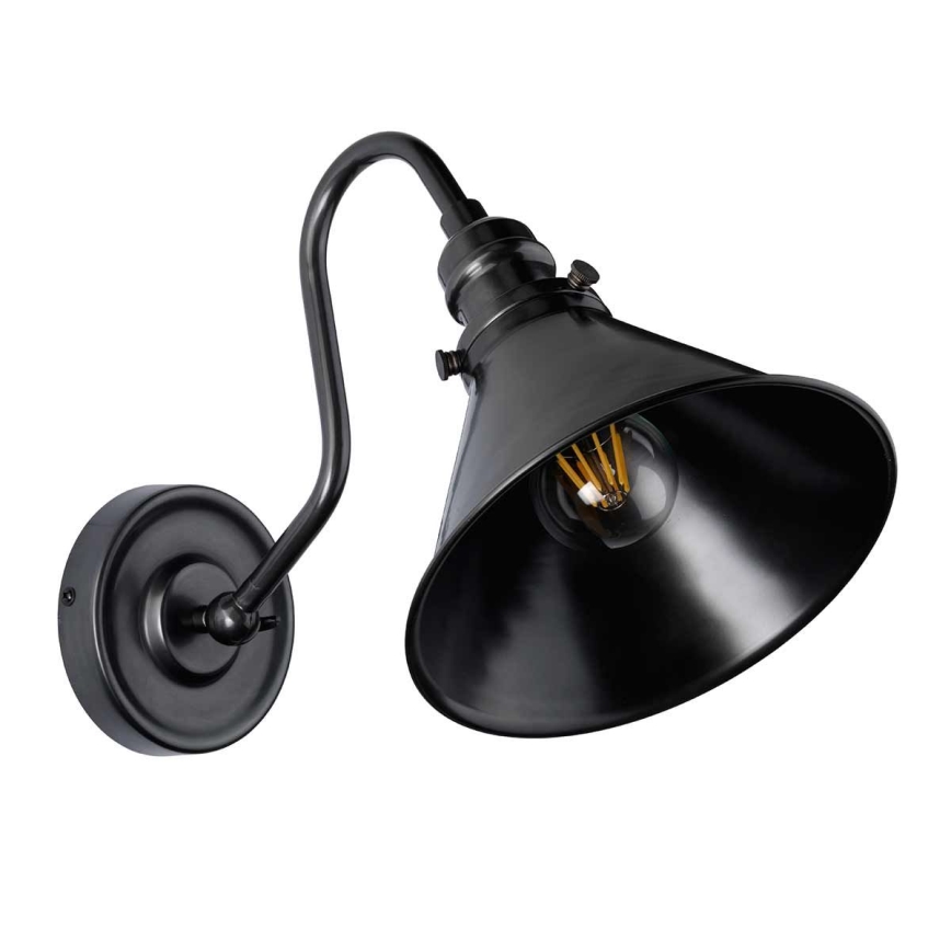 Elstead - Zidna lampa PROVENCE 1xE27/60W/230V crno