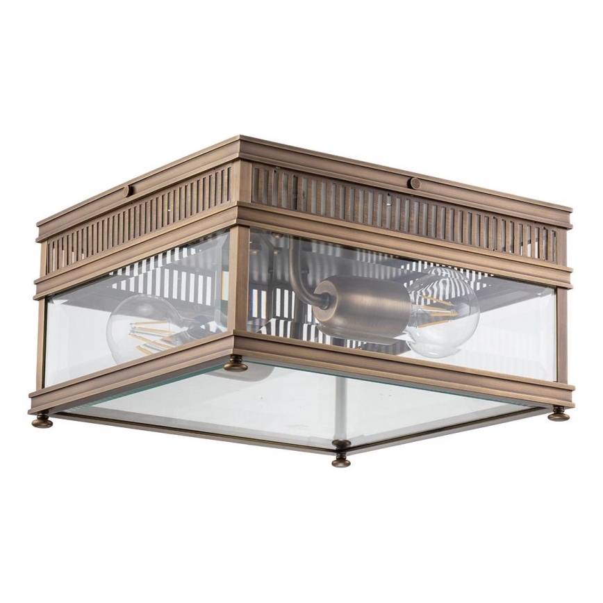 Elstead - Spoljašnja plafonjera HOLBORN 2xE27/60W/230V IP44