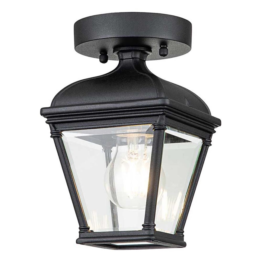Elstead - Spoljašnje plafonsko svetlo BAYVIEW 1xE27/60W/230V IP44 crna