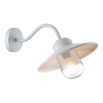 Elstead - Spoljna zidna svetiljka KLAMPENBORG 1xE27/60W/230V IP44 bela
