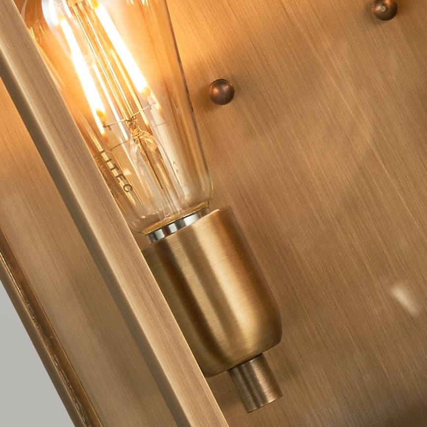 Elstead - Spoljašnja zidna lampa ST MARTINS 2xE27/60W/230V IP44 bakrena