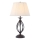 Elstead - Stona lampa ARTISAN 1xE27/60W/230V crno