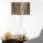 Elstead - Stona lampa MILO 1xE27/60W/230V sivo/zlatna