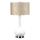Elstead - Stona lampa MILO 1xE27/60W/230V sivo/zlatna