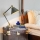 Elstead - Stona lampa PROVENCE ELEMENT 1xE27/60W/230V sivo
