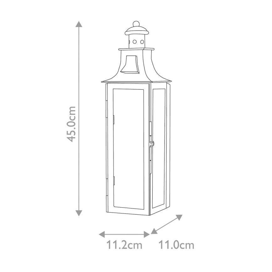 Elstead - Spoljašnja zidna lampa STOW 1xE14/60W/230V IP44