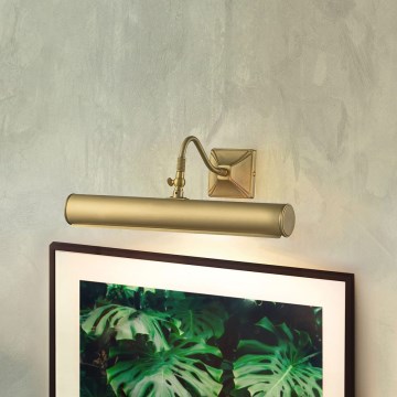 Elstead - Svetlo za sliku PICTURE LIGHT 2xE14/40W/230V zlatno