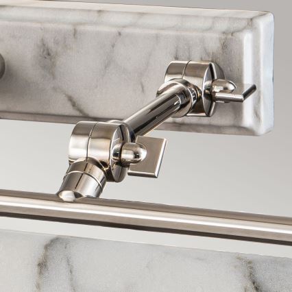 Elstead -Osvetljenje za slike WINCHFIELD 4xE14/40W/230V mermer