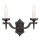 Elstead - Zidna lampa RECTORY 2xE14/60W/230V