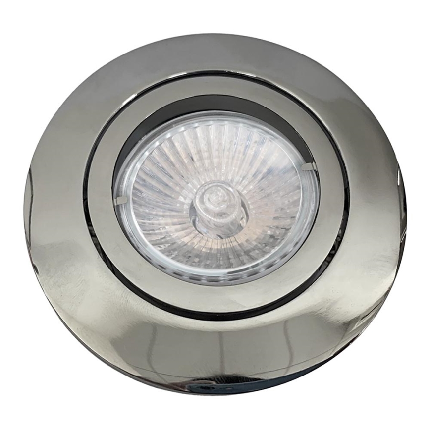 Emithor 48611 - Ugradna lampa MOVABLE 1xGU10/5W/230V sjajni krom 83mm