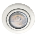 Emithor 48619 - Ugradna lampa MOVABLE 1xGU10/5W/230V bela 97mm