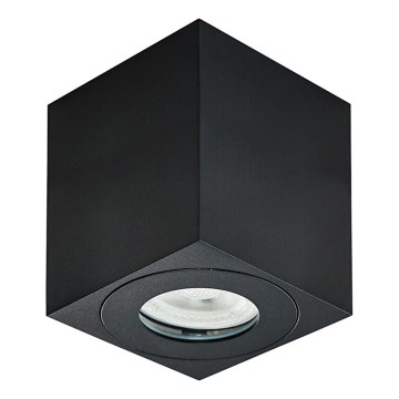 Emithor 48623 - Reflektorska lampa za kupatilo ALUX 1xGU10/35W/230V IP44 uglast crno