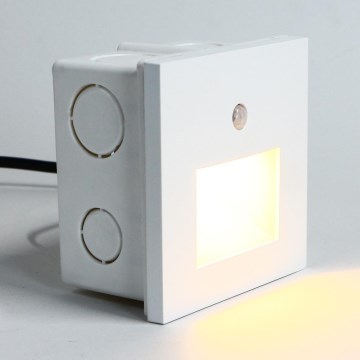 Emithor 70414 - LED Rasveta za stepenište sa senzorom SUNNY LED/1W/230V 4000K bela