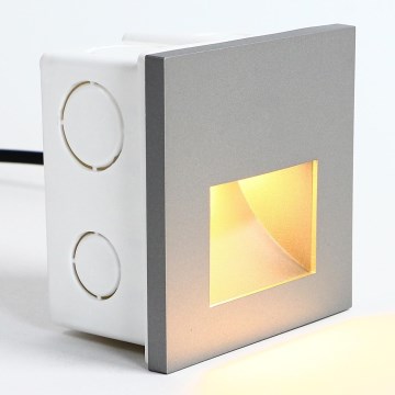 Emithor 70417 - LED Rasveta za stepenište SUNNY LED/1W/230V 4000K sivo