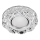 Emithor 71094 - LED ugradno plafonsko svetlo CRYSTAL FIX 1xGU10/50W + LED/3W STRIPE