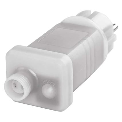 Izvor napajanja za povezive božićne lampice 230V IP44 + Daljinski upravljač