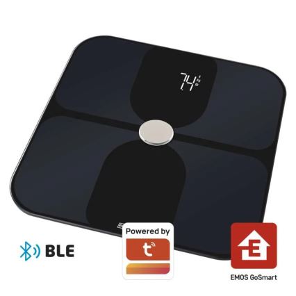 Pametna telesna vaga GoSmart 3xAAA Tuya