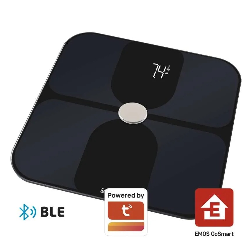 Pametna telesna vaga GoSmart 3xAAA Tuya