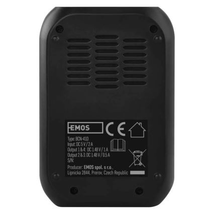 Punjač za baterije sa LCD ekranom 4xAA/AAA 5V