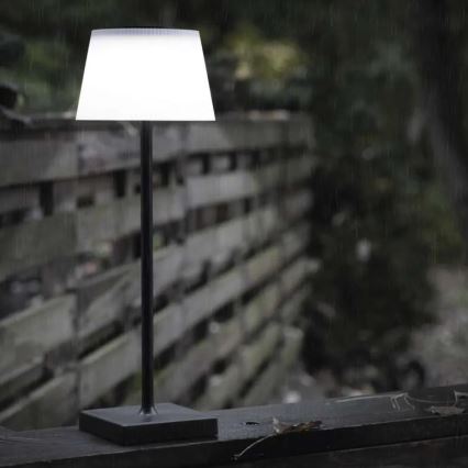 LED Prigušiva punjiva lampa KATIE LED/4W/10V 1800mAh IP44 CRI 90 crno
