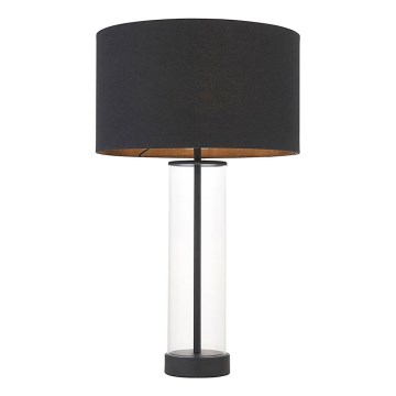 Endon 100440 - Prigušiva stona lampa LESSINA 1xE27/10W/230V crna