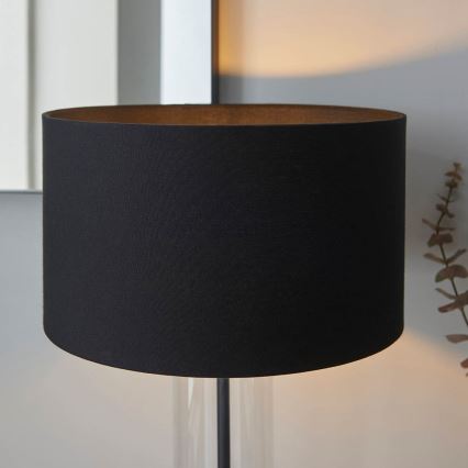 Endon 100440 - Prigušiva stona lampa LESSINA 1xE27/10W/230V crna