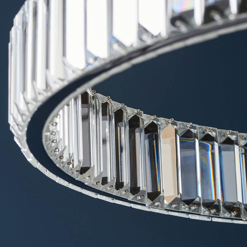 Endon 102255 - LED prigušiva luster na sajli LAGUNA, LED/36W/230V, sjajni hrom