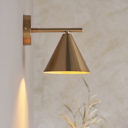 Endon 102893 - Zidna reflektorska lampa CAPE 1xE14/7W/230V mesing