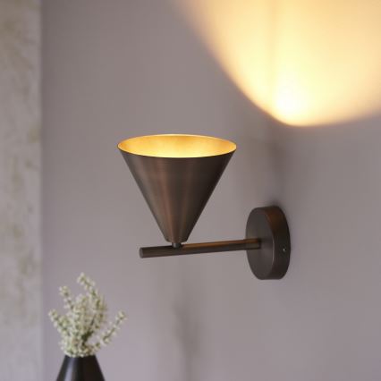 Endon 102894 - Zidna reflektorska lampa CAPE 1xE14/7W/230V bronzana